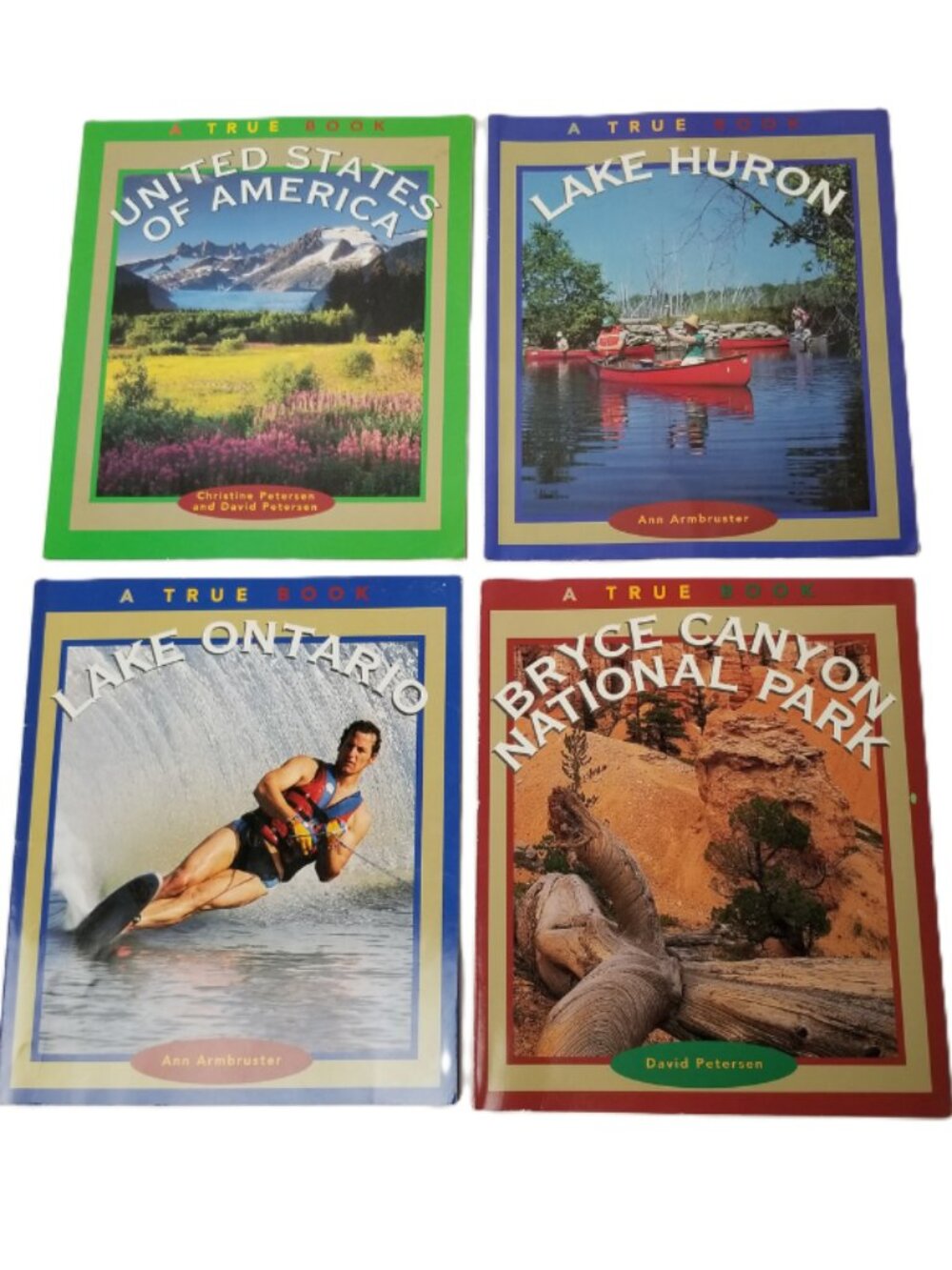 A True Book Lot 4 United States Bryce Canyon Great Lakes Geography